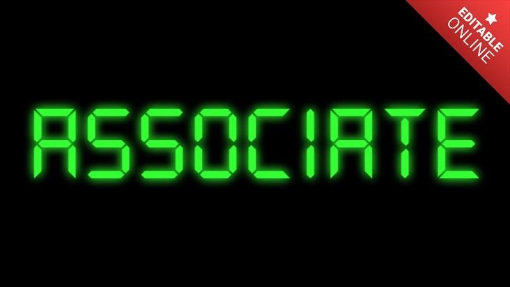 Associate Text Effect Generator Textstudio - 8K Geometric Images for Desktop