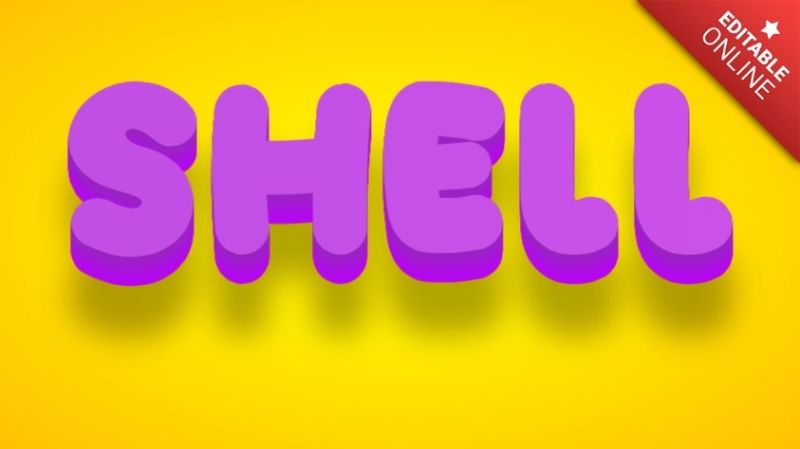 Shell Text Style Effects Generator - Best Mountain Arts in Mobile