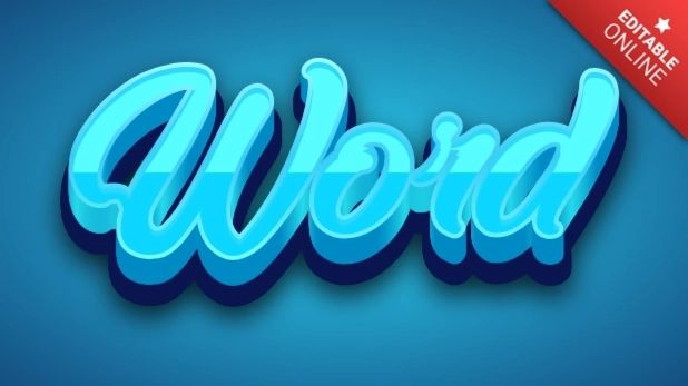 Instead Text Effect And Logo Design Word - Landscape Illustrations - Classic Desktop Collection