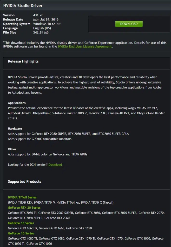 NVIDIA Studio Driver Vs GeForce Game Ready Driver Performance Website2 1 710x1024 