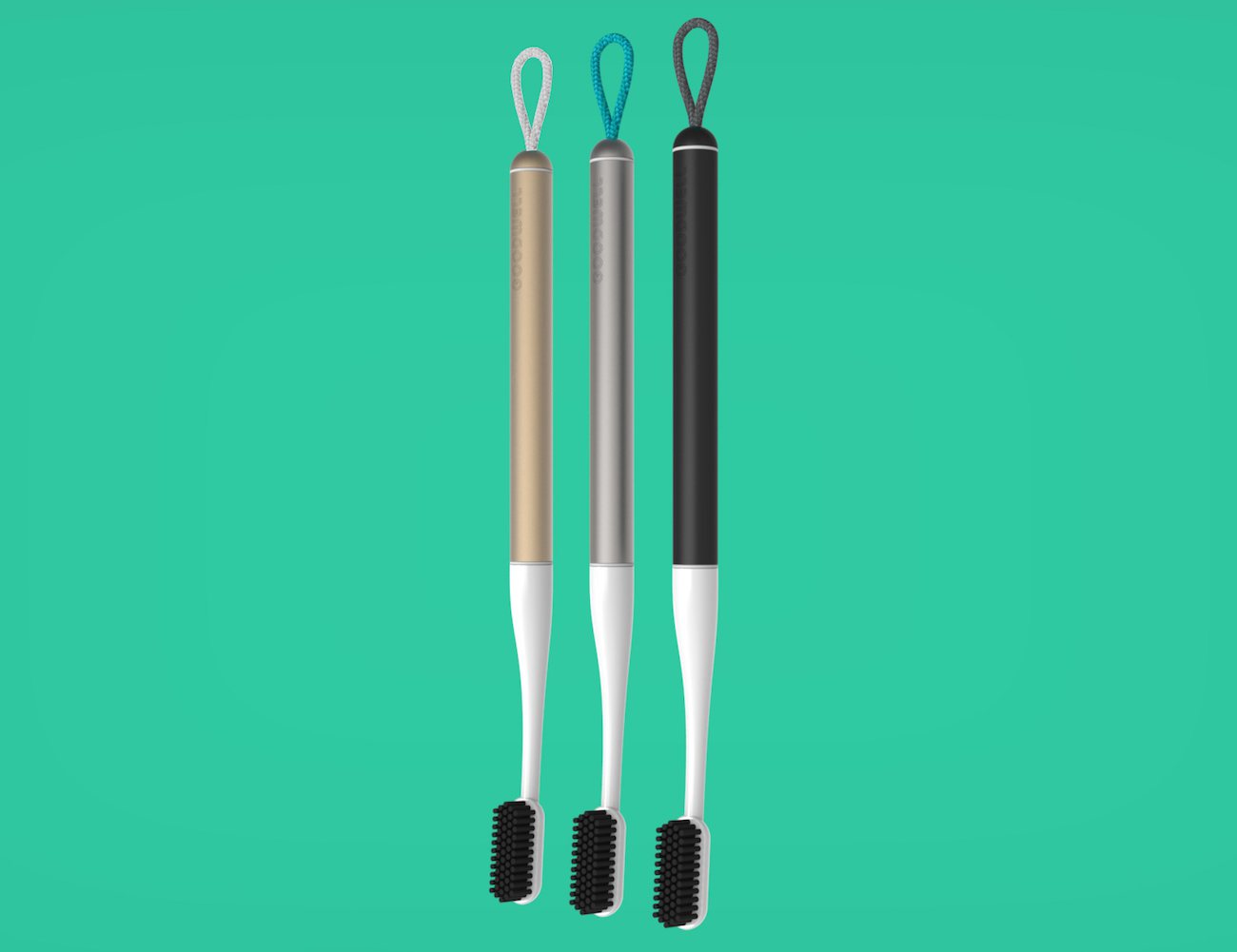 Modern sustainable toothbrush