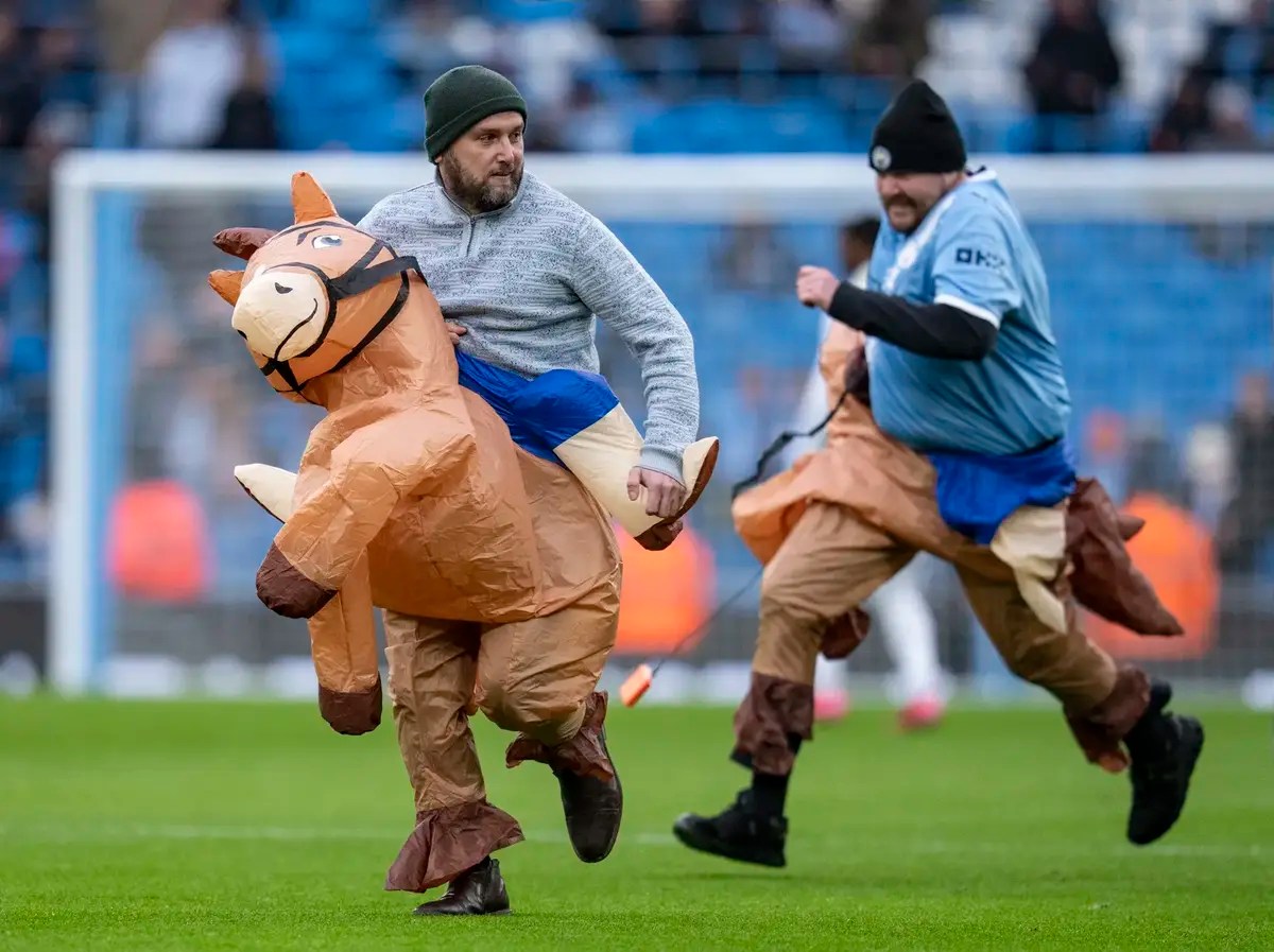 I received some fan mail from a Manchester City fan