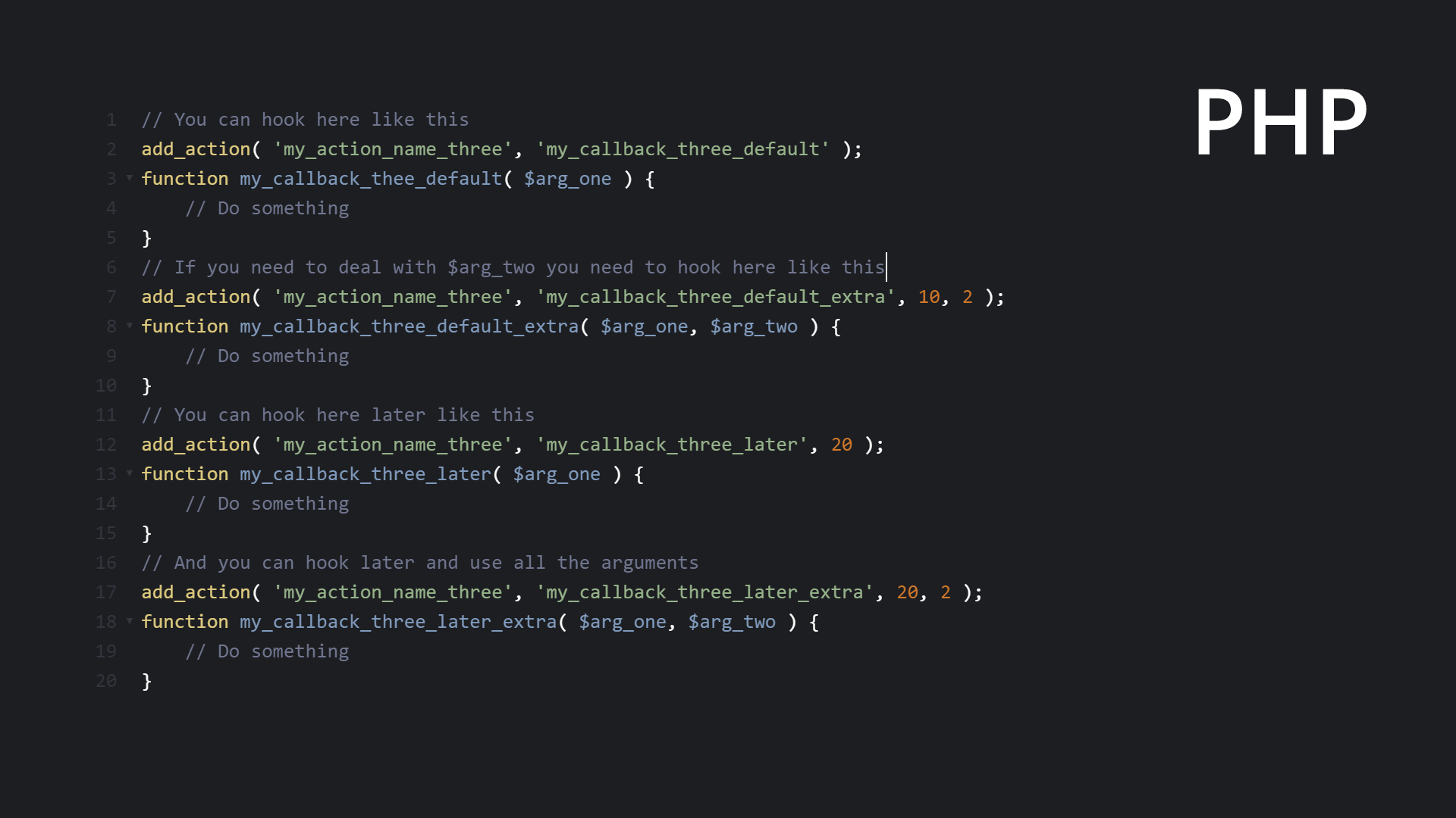 So the infiniter error occured. Extending Form Functionality With Hooks In Wordpress Toolset