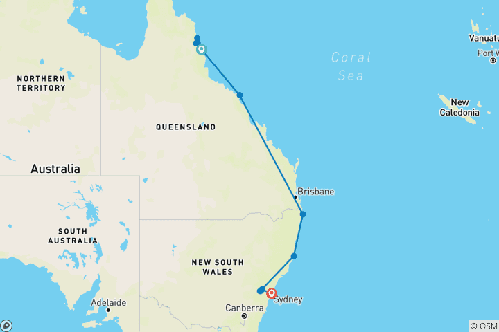 Cairns Australia Map The Ultimate Cairns To Brisbane 2 Week Itinerary 71703 E8fd 