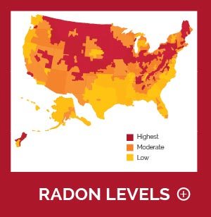 Radon Testing Radon Mitigation System Indoor Air Quality Services Radon Map 0917 