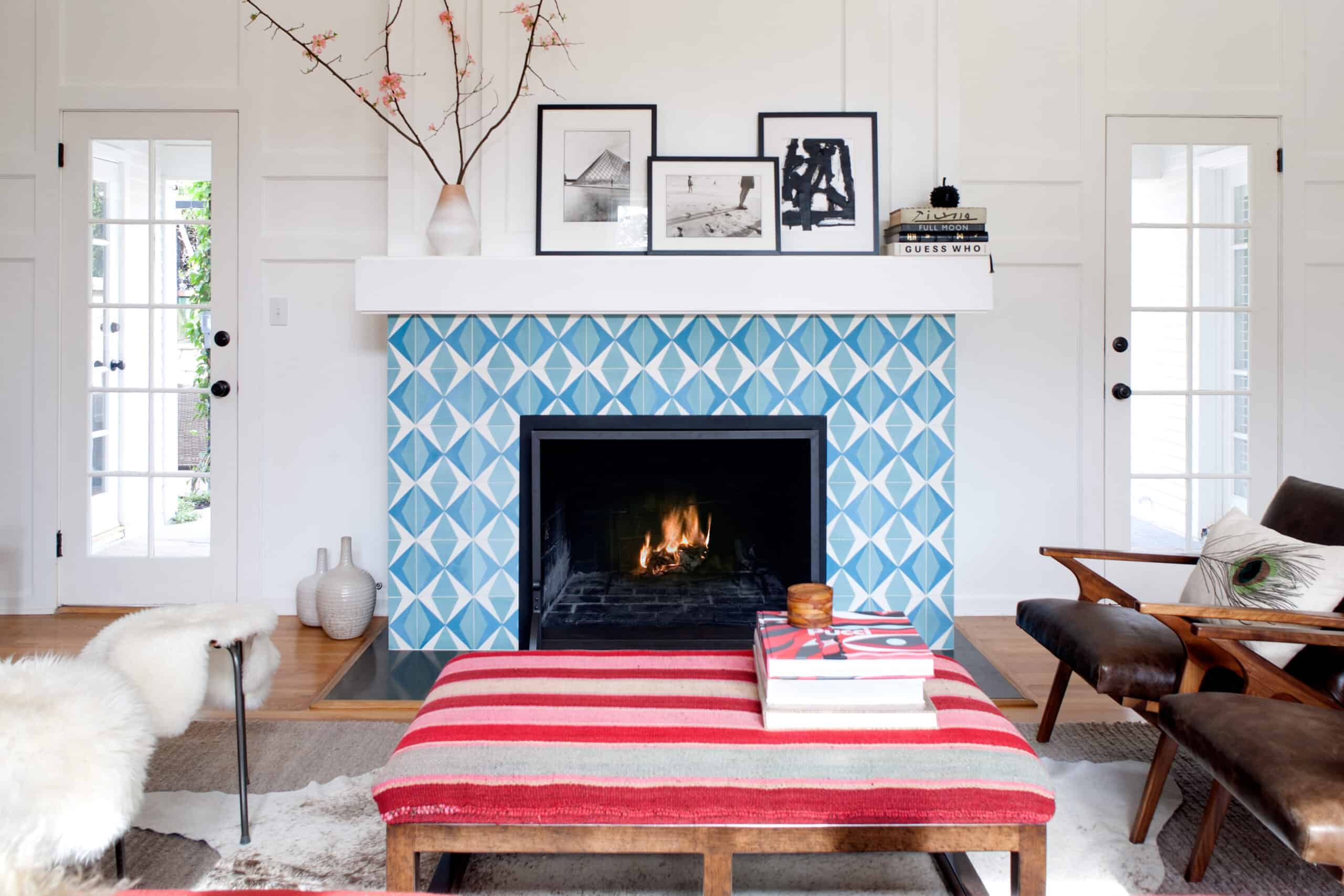 35 Gorgeous Natural Brick Fireplace Ideas Part 2