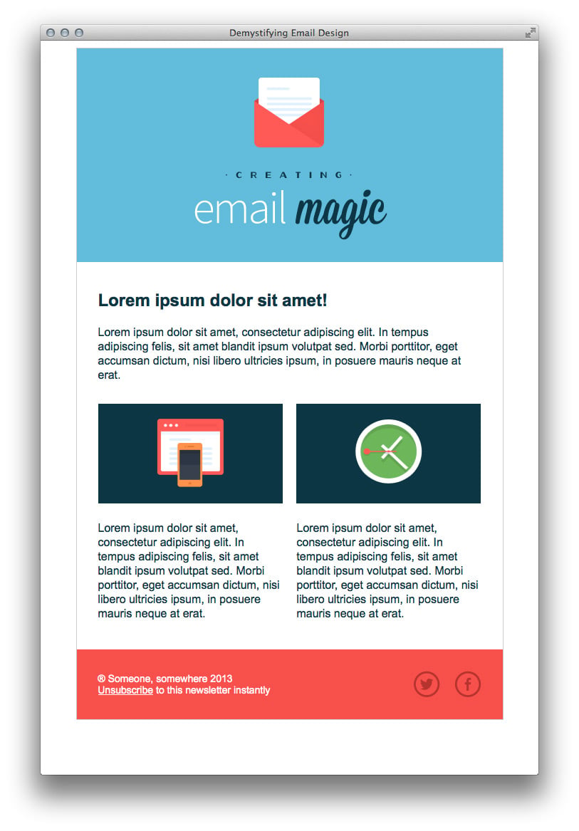 Construa Um Modelo De E Mail Em Html A Partir Do Zero