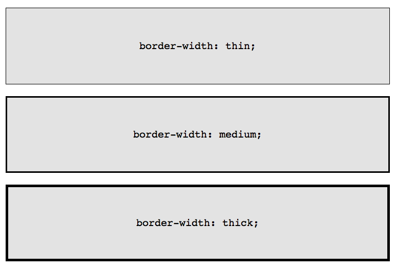 CSS Refreshers Borders