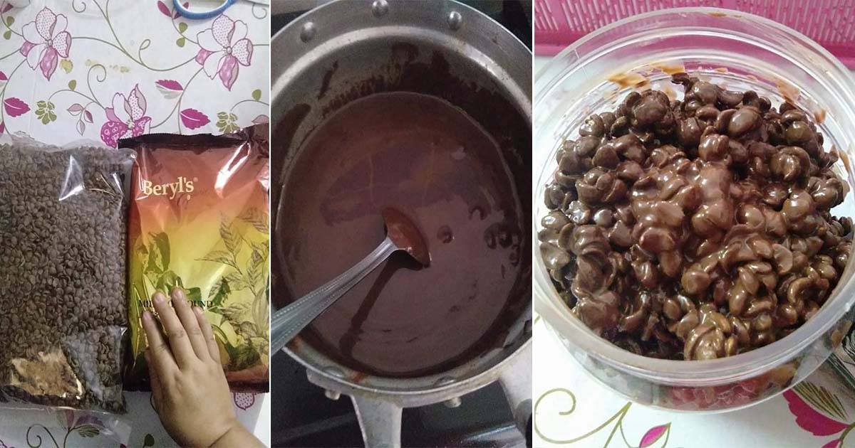 Bukan nak masak sangat pun ia hanya untuk kita cairkan cheese yang ada dalam doh. Buat Sendiri Choco Jar. Mudah Sangat, Cuma Cairkan Coklat