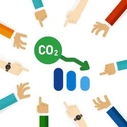 Reducing Co2 Carbon Emissions Decrease Graphic Vector Image - Artistic Full HD Light Pictures | Free Download
