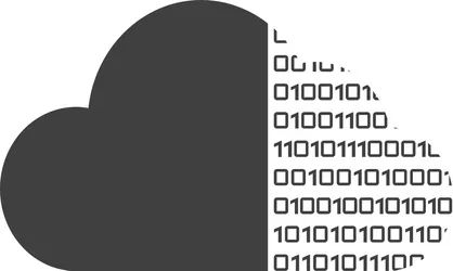 Cloud Computing Binary Code Stock Vector Royalty Free Freeimages - Retina Dark Textures for Desktop