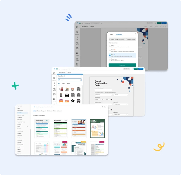 Free Request Form Templates Venngage - Download Artistic Space Illustration | 8K