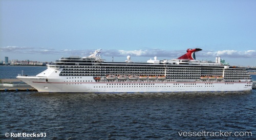 Carnival Legend Passenger Ship Imo 9224726 Mmsi