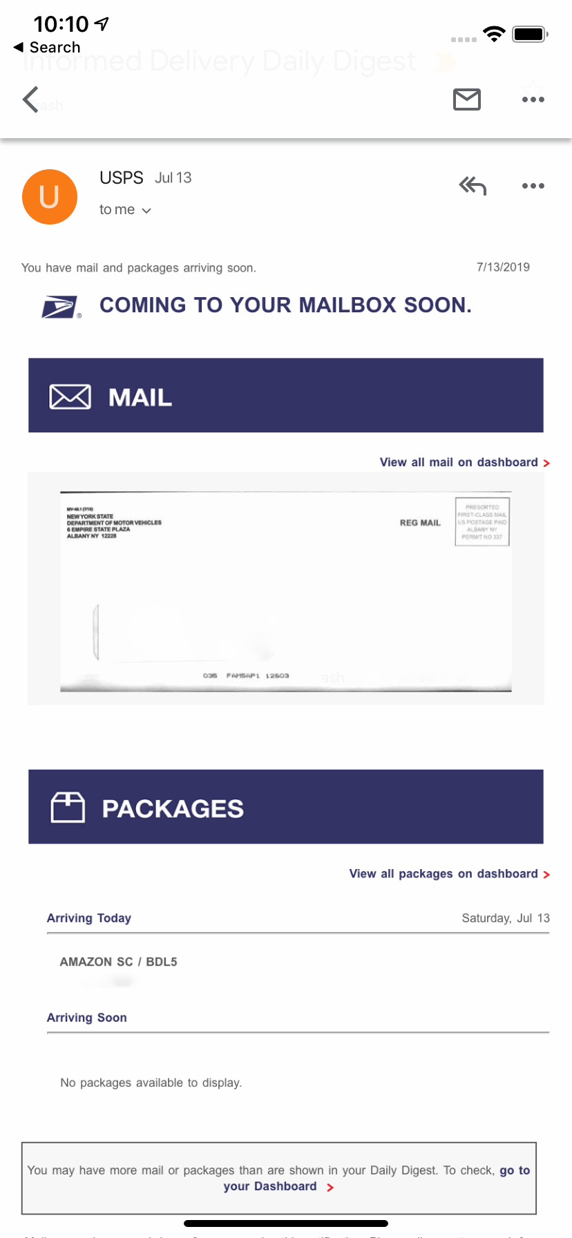 For added security, please consider changing your password periodically. How To See Your Mail Before It Arrives The Verge