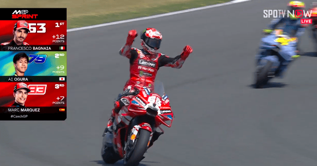 Hasil Sprint Race Motogp Ceko 2026, Ducati Juara Aprilia P2, Apa yang Terjadi?