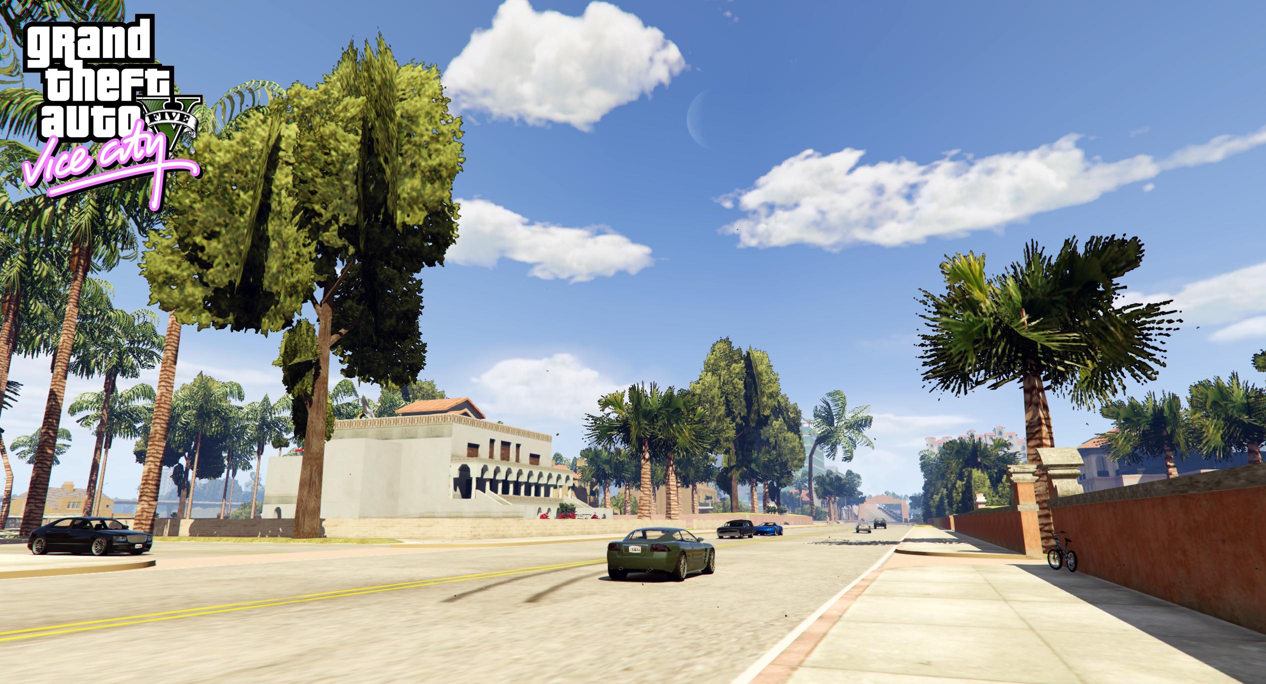 Gta 5 Vice City Map Grand Theft Auto V Vice City 