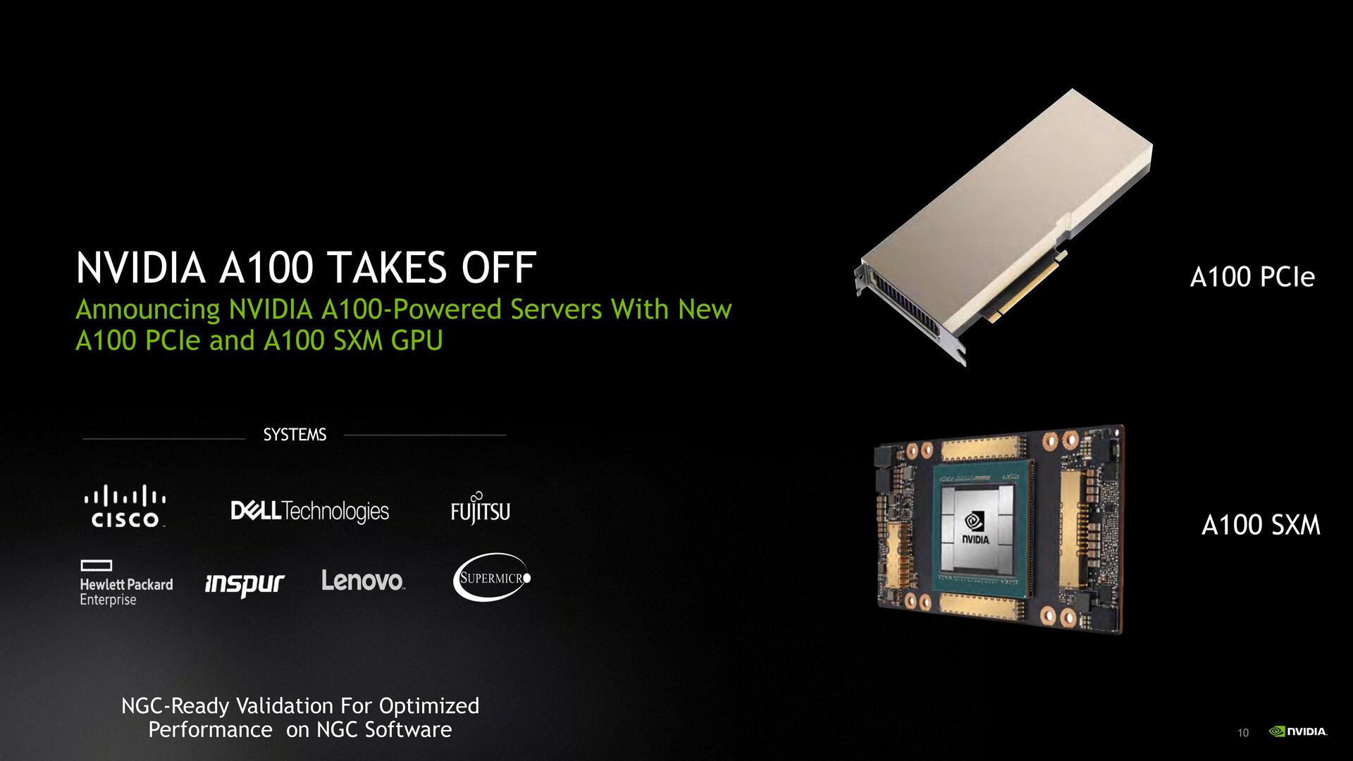 NVIDIA Ampere A100 PCIe GPU Launched 20 Times Faster Than Volta NVIDIA Ampere A100 PCIe GPU Accelerator 1 