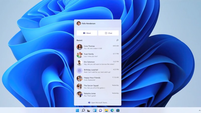 Windows 11 Chat App Will Appear on the Taskbar and It Is Powered by