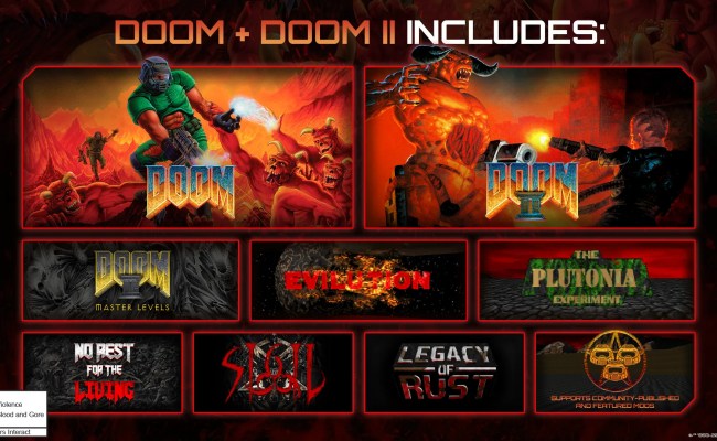 DOOM And DOOM II Re-Release Now Available; DOOM Eternal Mod Tools Released