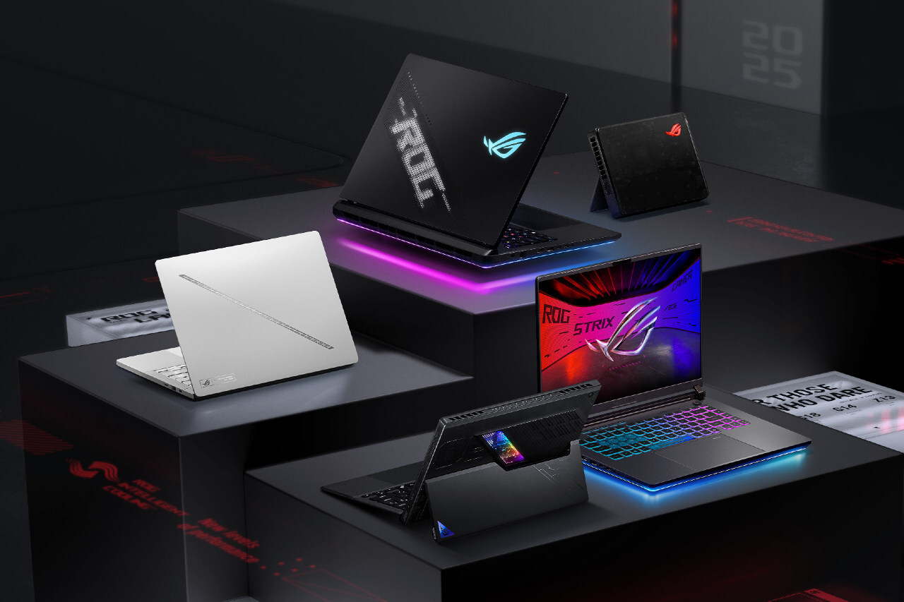 ASUS Showcases New Range Of ROG Gaming Laptops At CES 2025 Featuring ROG CES Family Of Devices ROG PR Downsample 1 1 