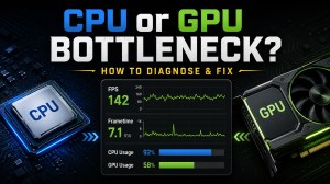CPU or GPU Bottleneck? How to Diagnose What’s Really Limiting Your Gaming Performance