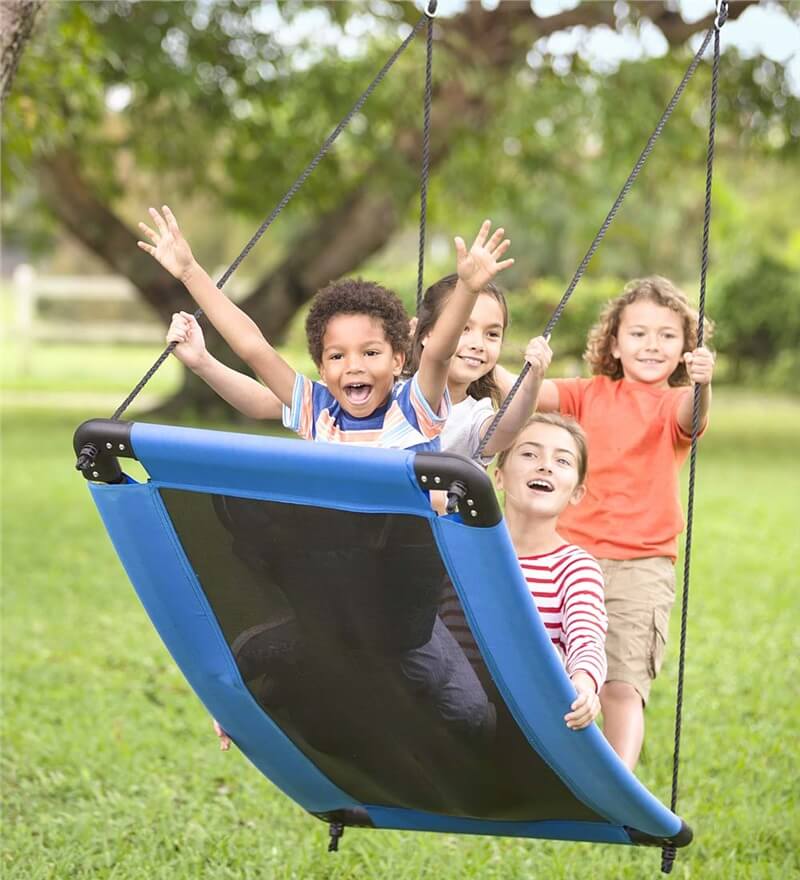 Swings For Children Hanging On Tropical Trees Inexpensive Fun For Balinese Kids Swings Made Of Ropes Old Tires Stock Image Image Of Construction Bali 188301773