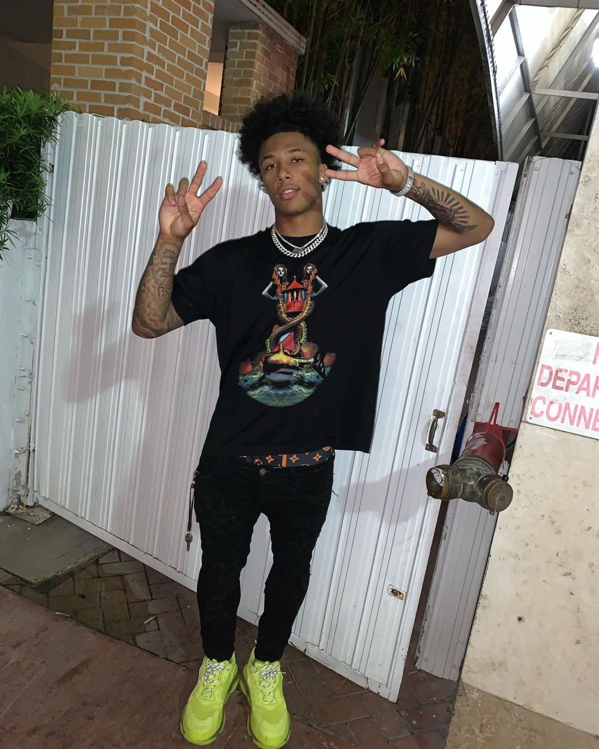 Mikey outfit from may 24, 2021