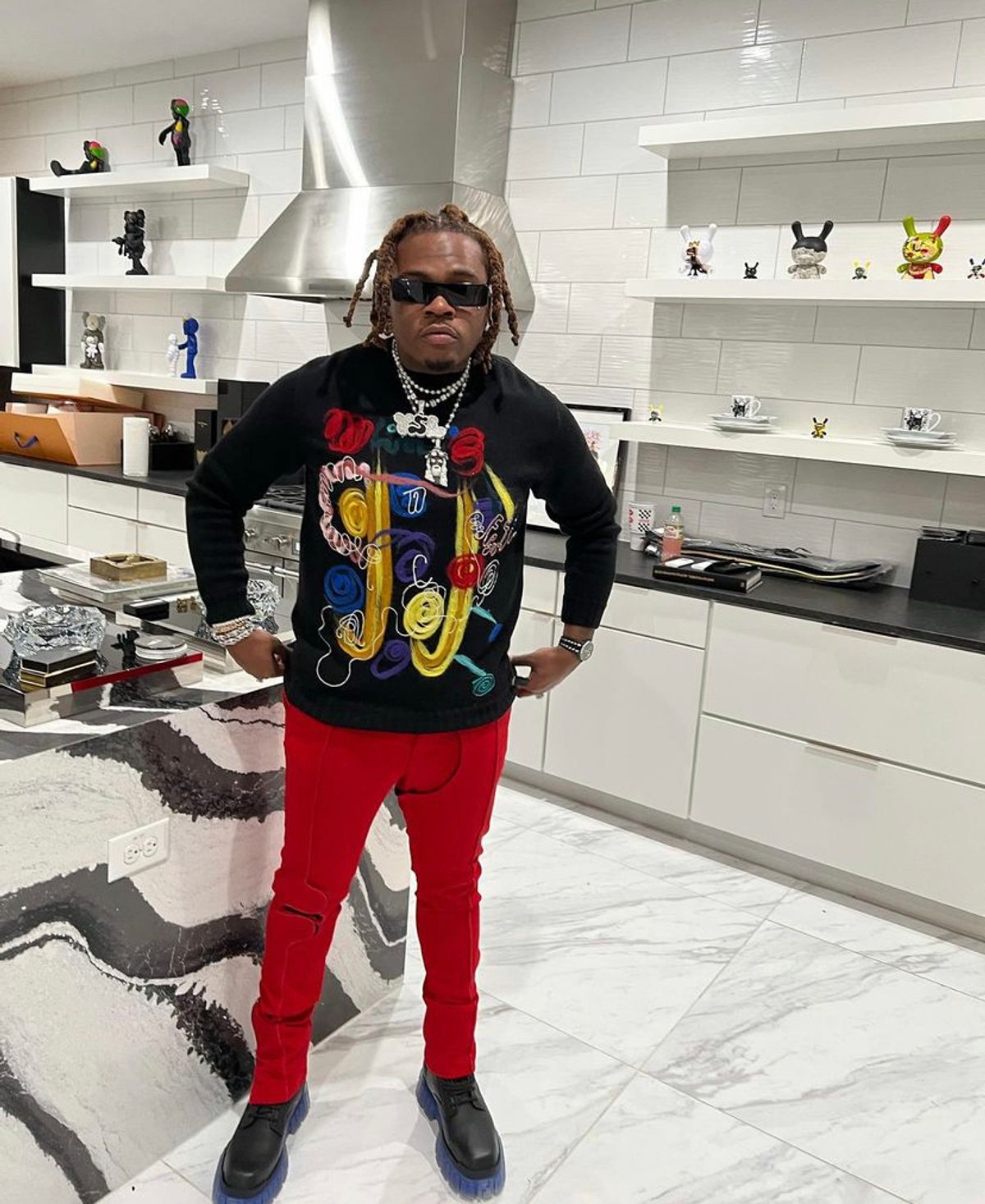 Gunna outfit from november 18, 2021