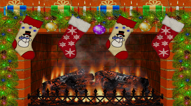 How To Turn Your Tv Into A Fireplace For Christmas The Independent The Independent