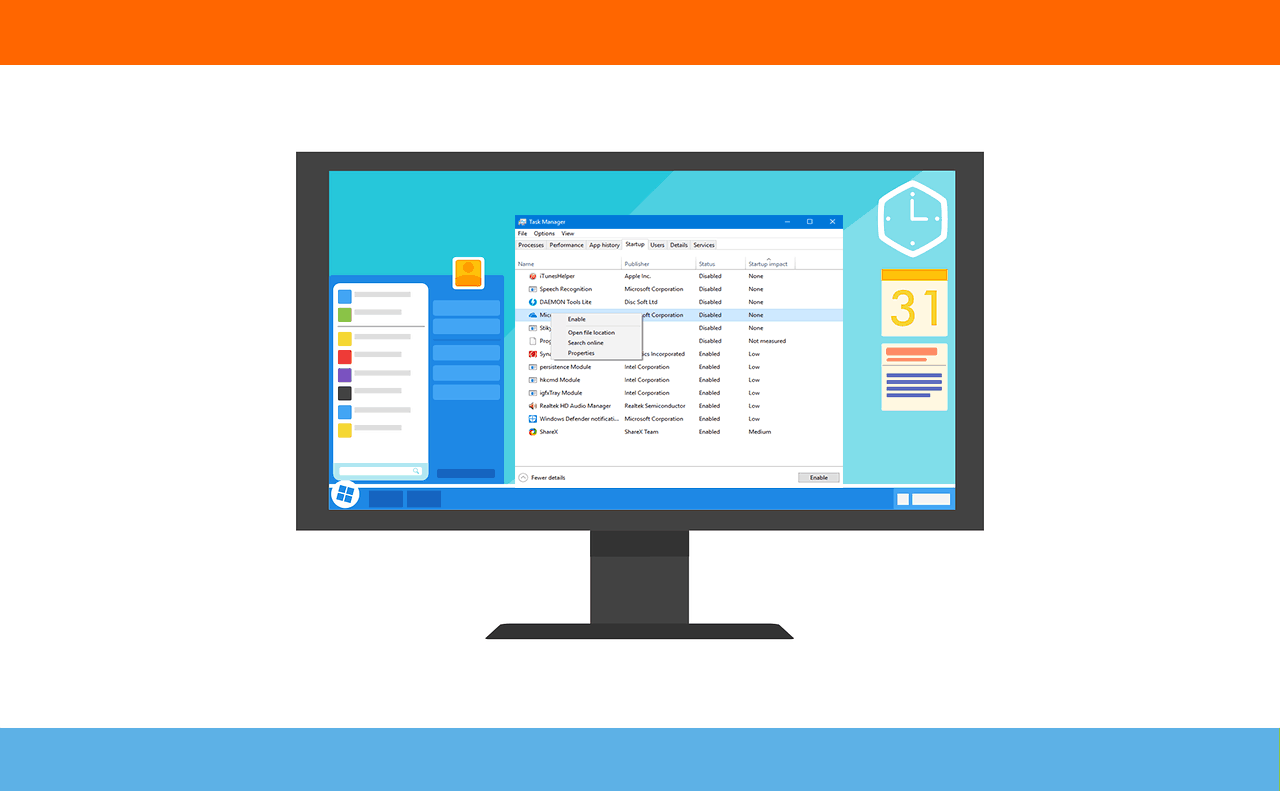The problem is, despite replicating what i did in . Startup Manager in Windows 10: What it is and how to use