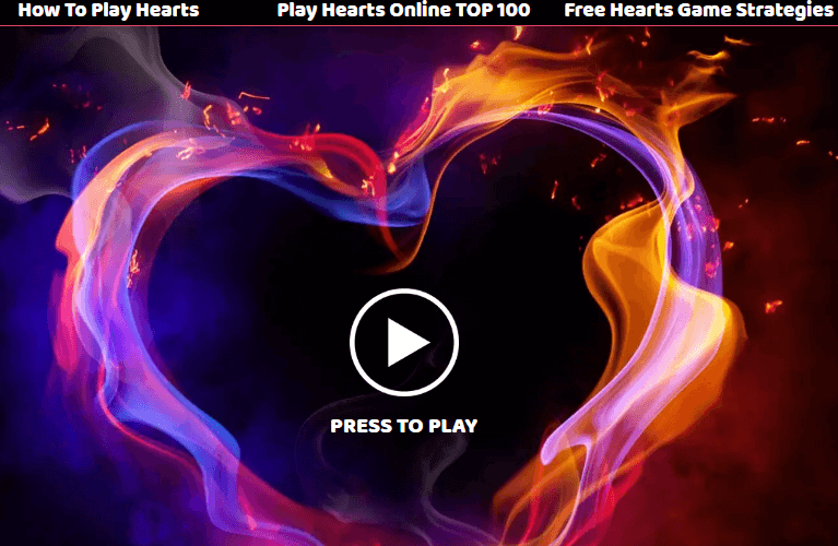 Congestion on the internet between your computer and the hearts server may impede your play from reaching the hearts server . Want To Play Hearts Online Check Out These 6 Great Options