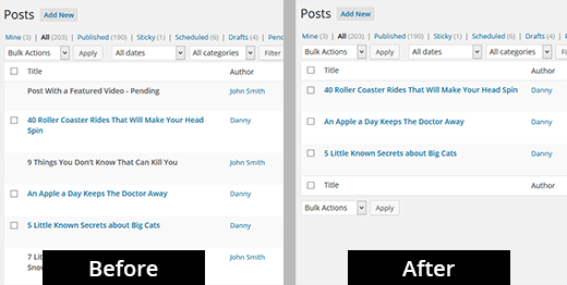 How To Limit Authors To Their Own Posts In WordPress Admin Raghupathy Ece