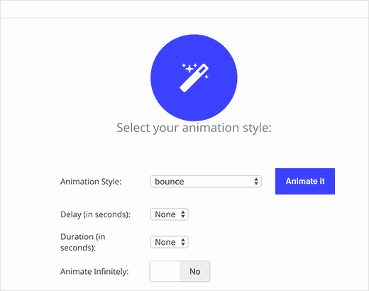 Animation editor Animation editor