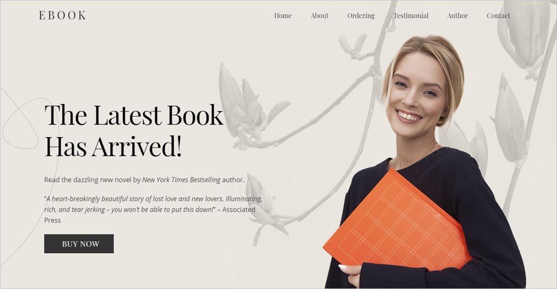 Most wordpress content shows relevant metadata, including the publishing date and author's name. 20 Best WordPress Themes for Authors and Writers