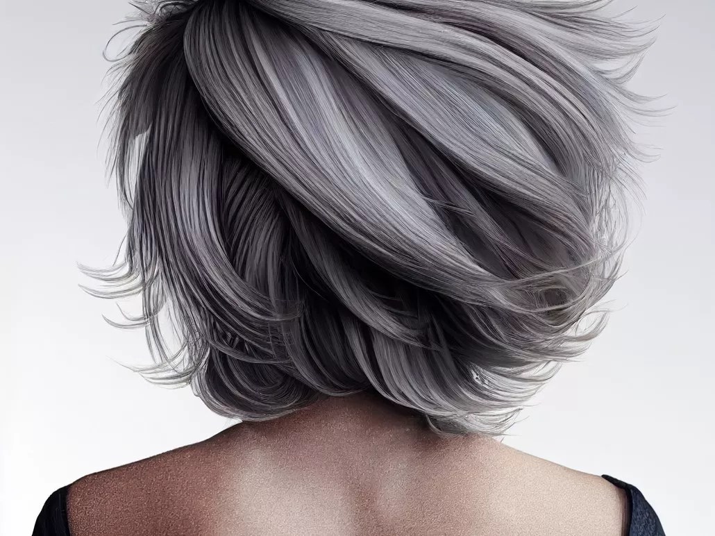 Grey blending: graue haare sind im trend!