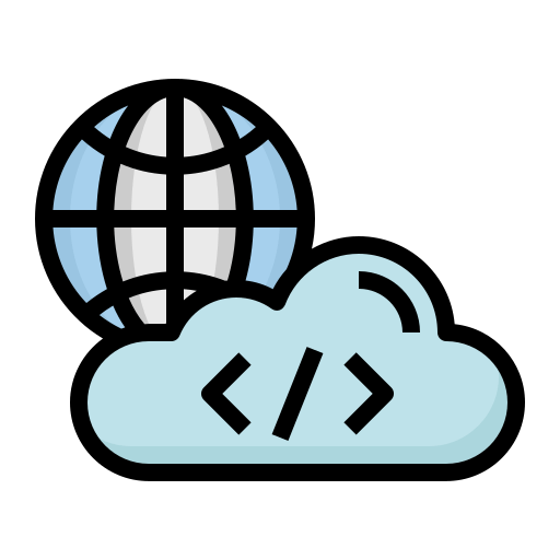 Cloud Coding Storage Development Computing Data Icon Download On - High Resolution Vintage Arts for Desktop