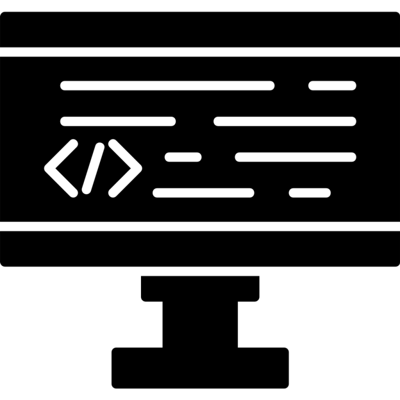 Coding Creative Web Programming Language Development Page Icon - Best Light Images in Full HD