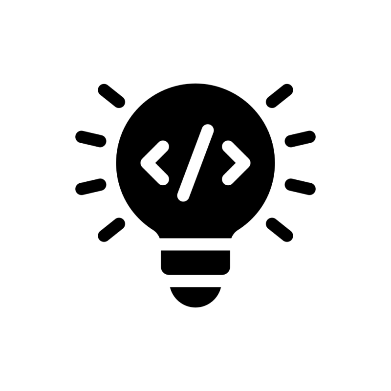 Programming Idea Coding Language Development Creativity Icon - City Illustration Collection - HD Quality