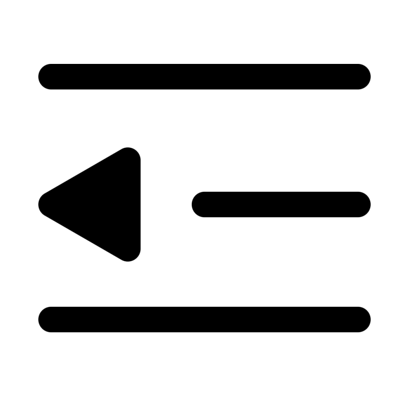 Decrease Indent Editor Formatting Icon Download On Iconfinder - Best Sunset Arts in 4K