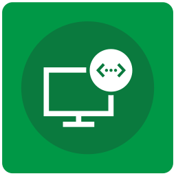 Code Listing Monitor Program Script Source Icon Download On - Download Artistic Gradient Wallpaper | Retina