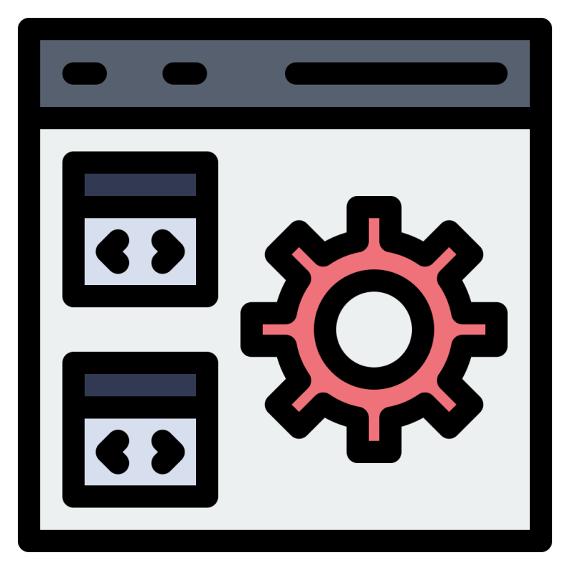 App Brower Coding Develop Development Icon Download On Iconfinder - Desktop Sunset Arts for Desktop