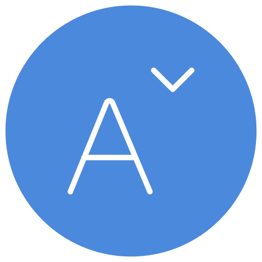 Black Decrease Font Icon Free Black Font Icons - Amazing 4K Colorful Arts | Free Download