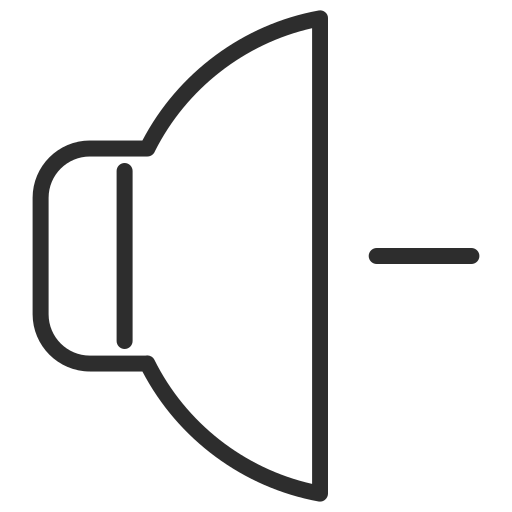 Decrease Loud Music Mute Quiet Sound Volume Icon Download On - Classic 4K Nature Patterns | Free Download