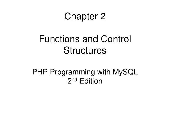 Web Programming Php Part 7 Functions Web Programming Php Ch 2 - Dark Illustration Collection - HD Quality