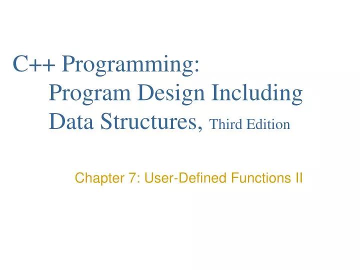 Chapter 7 C Programming Structure In C Ppt - Premium City Photo Gallery - High Resolution