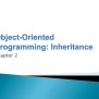 PPT - Object-Oriented Programming: Inheritance PowerPoint Presentation ...