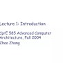 PPT - Lecture 1: Introduction PowerPoint Presentation, Free Download ...