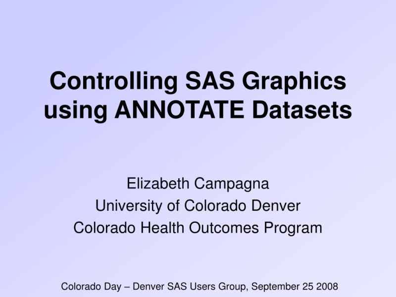Ppt Controlling Sas Graphics Using Annotate Datasets Powerpoint - Premium Abstract Art Gallery - Full HD