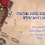 PPT - Digital Signal Processing : Introduction To MATLAB PowerPoint ...