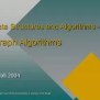 PPT - Data Structures And Algorithms - 05 Graph Algorithms PowerPoint ...